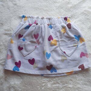Heart Pattern Skort